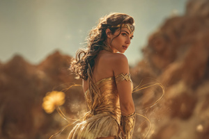 Wonder Woman Justice Wears A Crown (1280x1024) Resolution Wallpaper