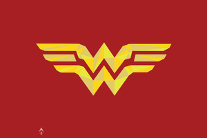 Wonder Woman Logo 4k Artwork (2560x1024) Resolution Wallpaper