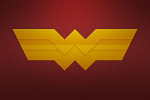 Wonder Woman Logo Art