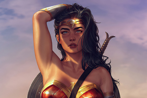Wonder Woman Majestic Look 4k