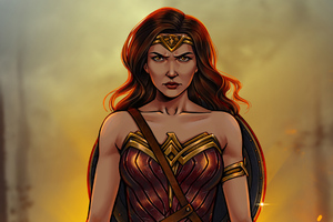 Wonder Woman New Digital Artwork
