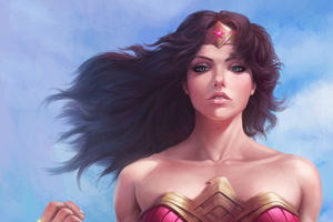 Wonder Woman Painting 4k (2880x1800) Resolution Wallpaper