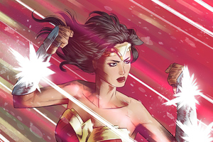 Wonder Woman Power Art 4k
