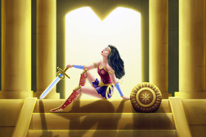 Wonder Woman Pride (2560x1600) Resolution Wallpaper