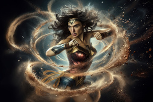Wonder Woman Radiant Glory (3840x2160) Resolution Wallpaper