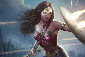 Wonder Woman Shieldart