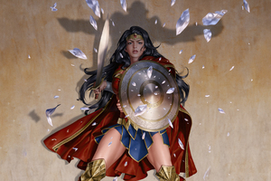 Wonder Woman Spinning (3840x2160) Resolution Wallpaper
