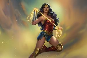 Wonder Woman Strength And Grace (1400x900) Resolution Wallpaper
