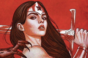 Wonder Woman Superhero Artwork 4k