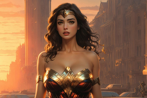 Wonder Woman The Guardian 4k (320x240) Resolution Wallpaper