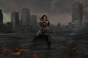 Wonder Woman The Warrior Of Justice League 5k