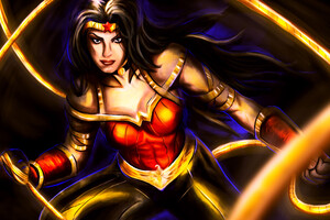 Wonder Woman Warrior 4k