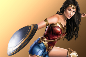 Wonder Woman Warrior Artworks