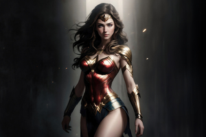 Wonder Woman Warrior For Justice Wallpaper