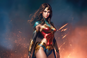 Wonder Woman Warrior Of Imagination Wallpaper