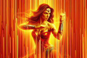 Wonder Woman Wielding Power In The Digital Age (1280x800) Resolution Wallpaper