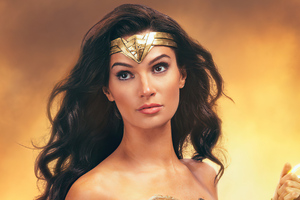 Wonder Woman With Lasso 4k