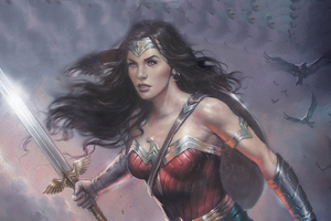 Wonder Womangirl (1336x768) Resolution Wallpaper