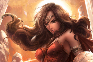 Wonderwoman Art2020 (1600x900) Resolution Wallpaper