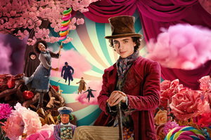 Wonka Movie 5k (2560x1024) Resolution Wallpaper