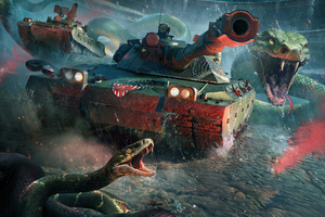 World Of Tanks Modern Armor Vipers (3440x1440) Resolution Wallpaper