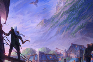 World Of Warcraft Game Art (1440x900) Resolution Wallpaper