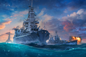 World Of Warships 2019 (3840x2400) Resolution Wallpaper
