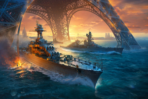 World Of Warships Game 4k (1152x864) Resolution Wallpaper