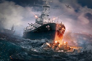 World Of Warships (1400x1050) Resolution Wallpaper