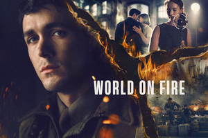 World On Fire 5k (320x240) Resolution Wallpaper