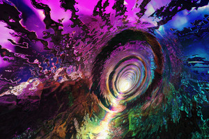 Worm Hole Cosmic 4k (3840x2160) Resolution Wallpaper