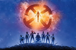 X Men Dark Phoenix Poster Wallpaper