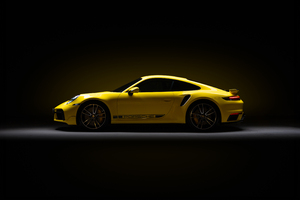 Yellow Porsche 911 (2560x1440) Resolution Wallpaper