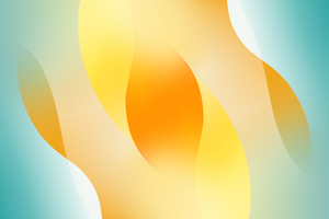 Yellow Pulp Abstract (7680x4320) Resolution Wallpaper