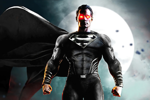 Zack Synder Justice League Black Suit Superman 4k