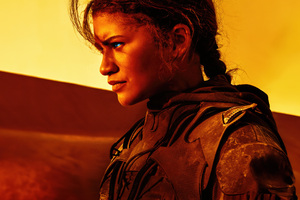 Zendaya As Chani In Dune 2 (3840x2400) Resolution Wallpaper