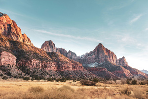 Zion National Park Springdale Utah Usa (2560x1600) Resolution Wallpaper