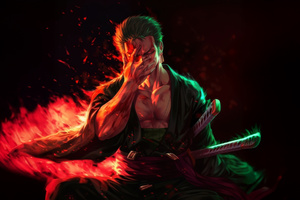 Zoro From One Piece (1280x800) Resolution Wallpaper