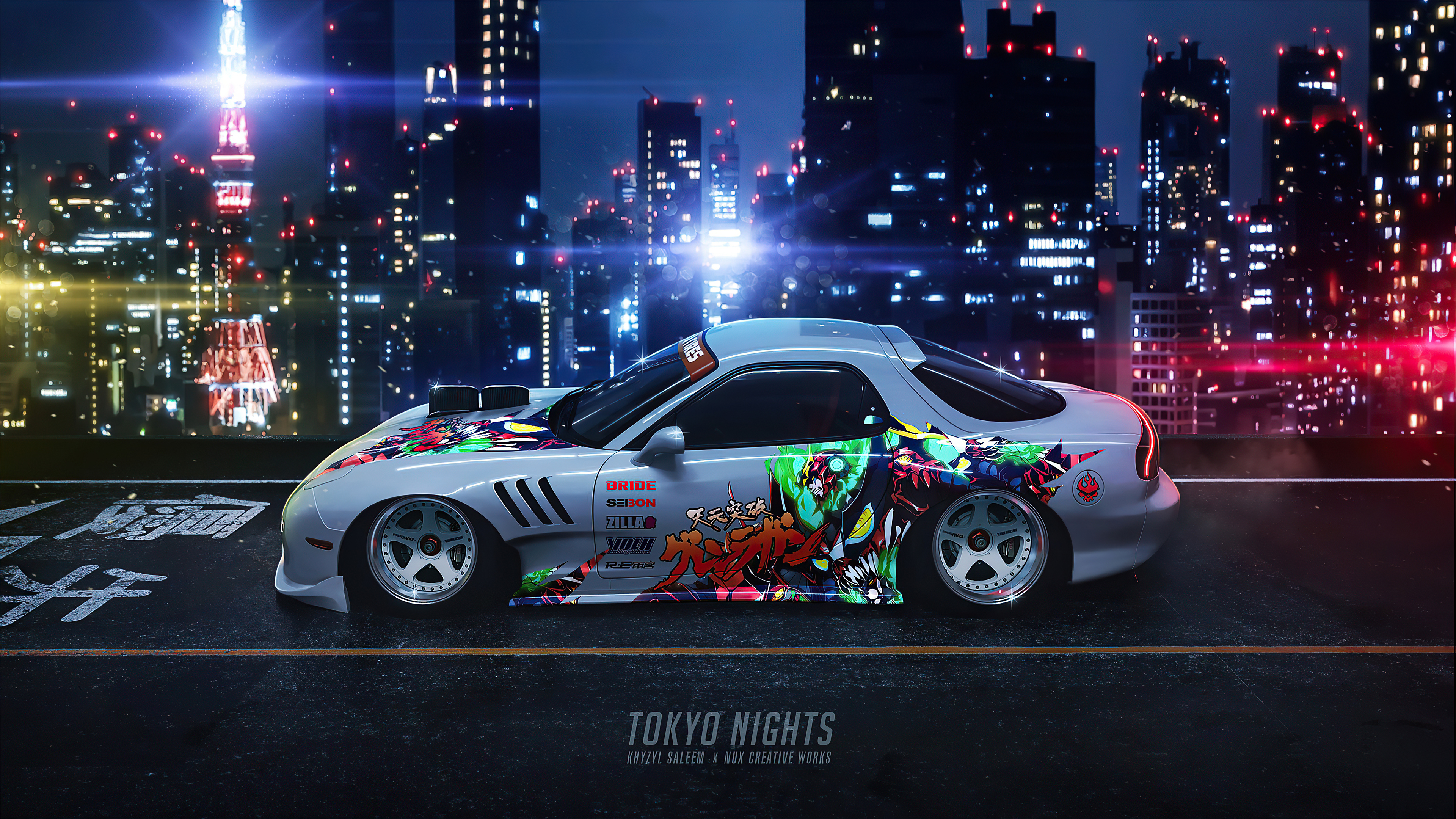 Tokyo Nights Hd Cars 4k Wallpapers Images Backgrounds Photos And Pictures
