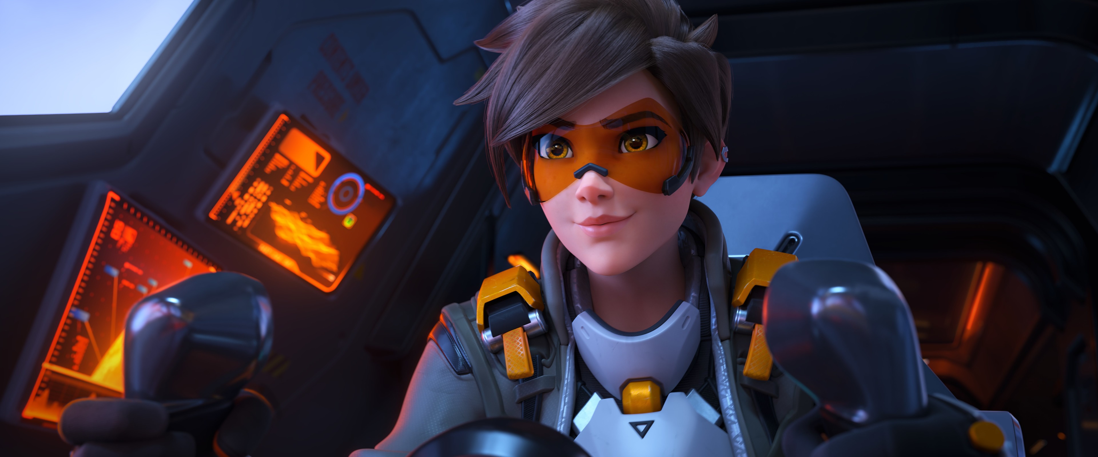 Tracer Overwatch Art 4K Wallpapers, HD Wallpapers