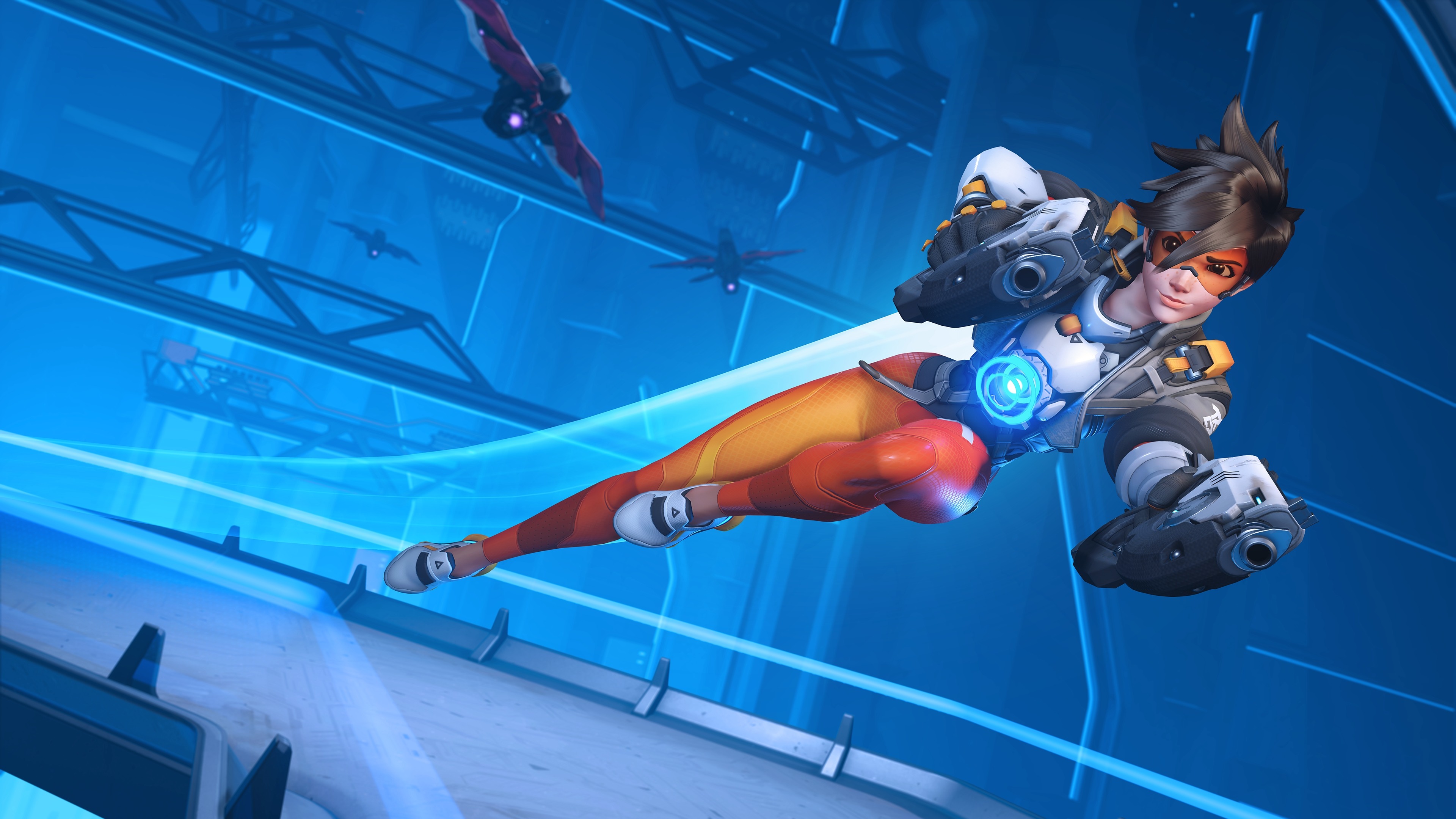 Tracer Overwatch, tracer-overwatch, overwatch, games, artwork, HD wallpaper