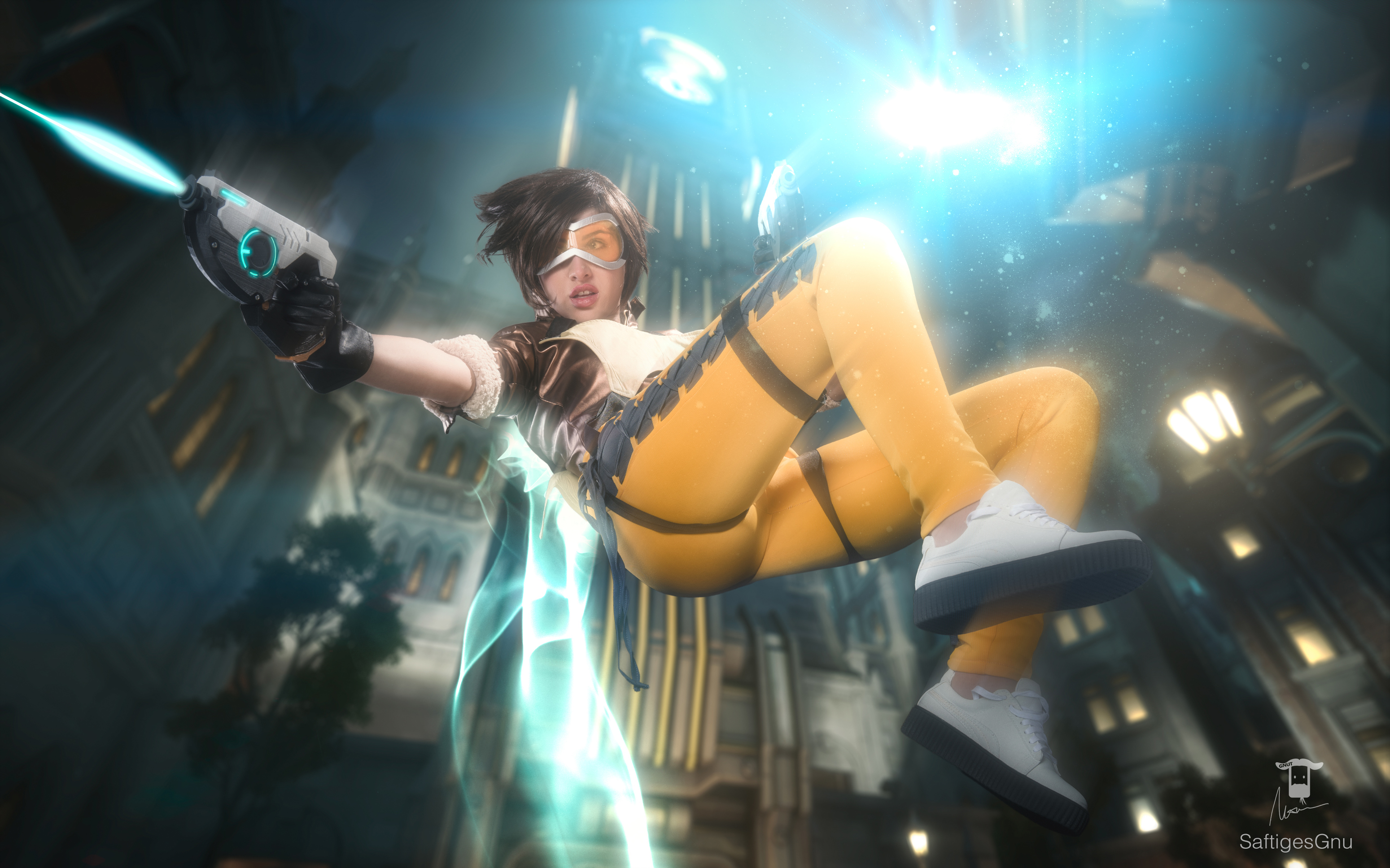 Tracer Cosplay Overwatch Wallpapers, HD Wallpapers