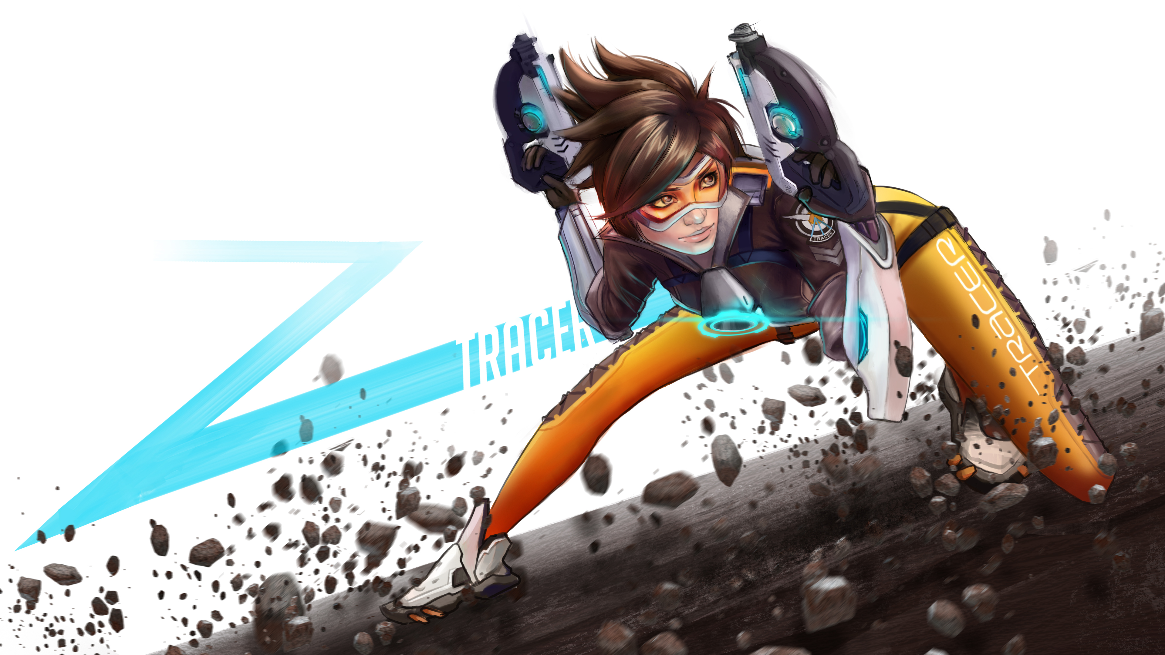 Tracer Overwatch Digital Art 4k, HD Games, 4k Wallpapers, Images,  Backgrounds, Photos and Pictures