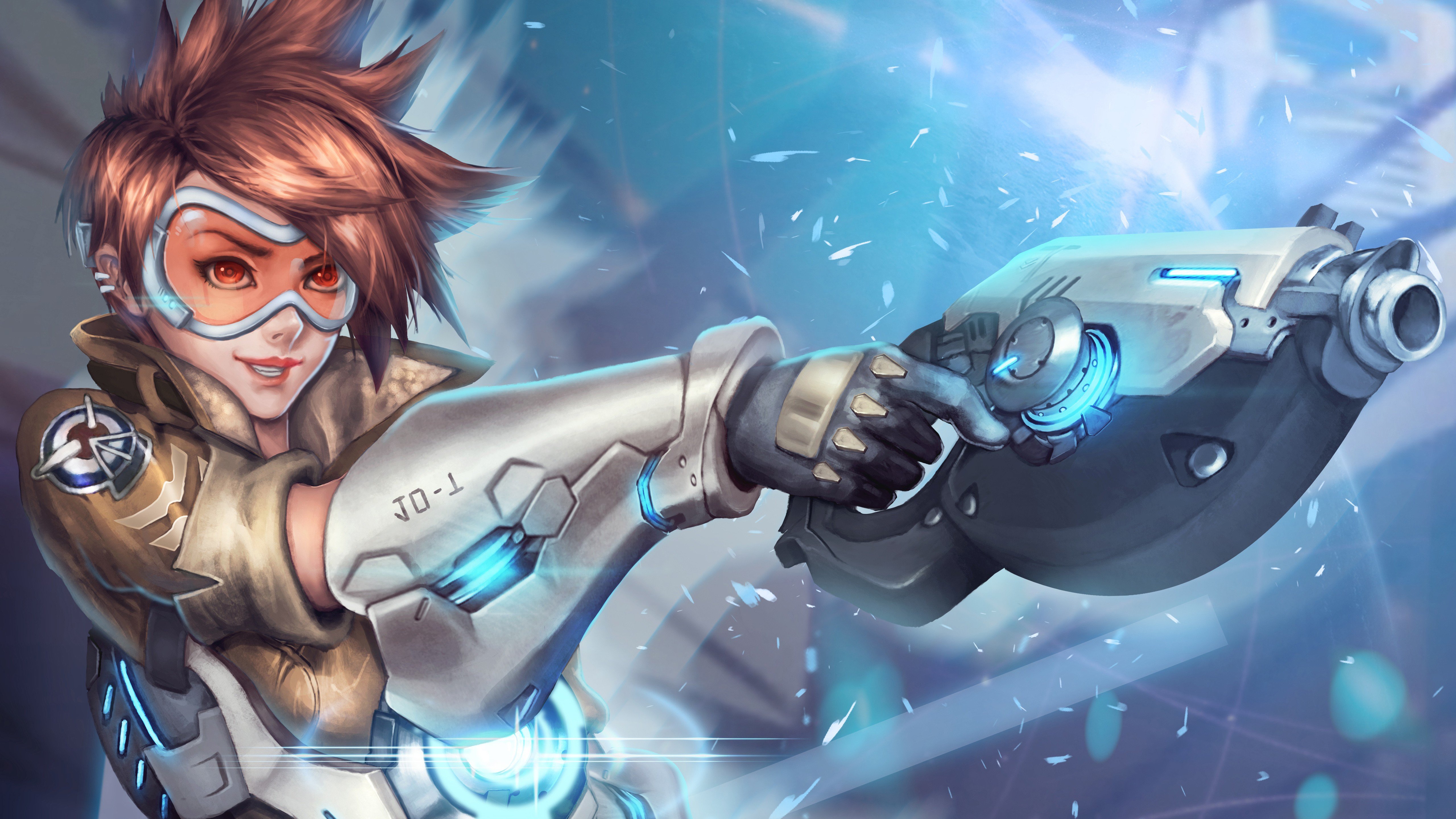 Tracer In Overwatch, HD wallpaper