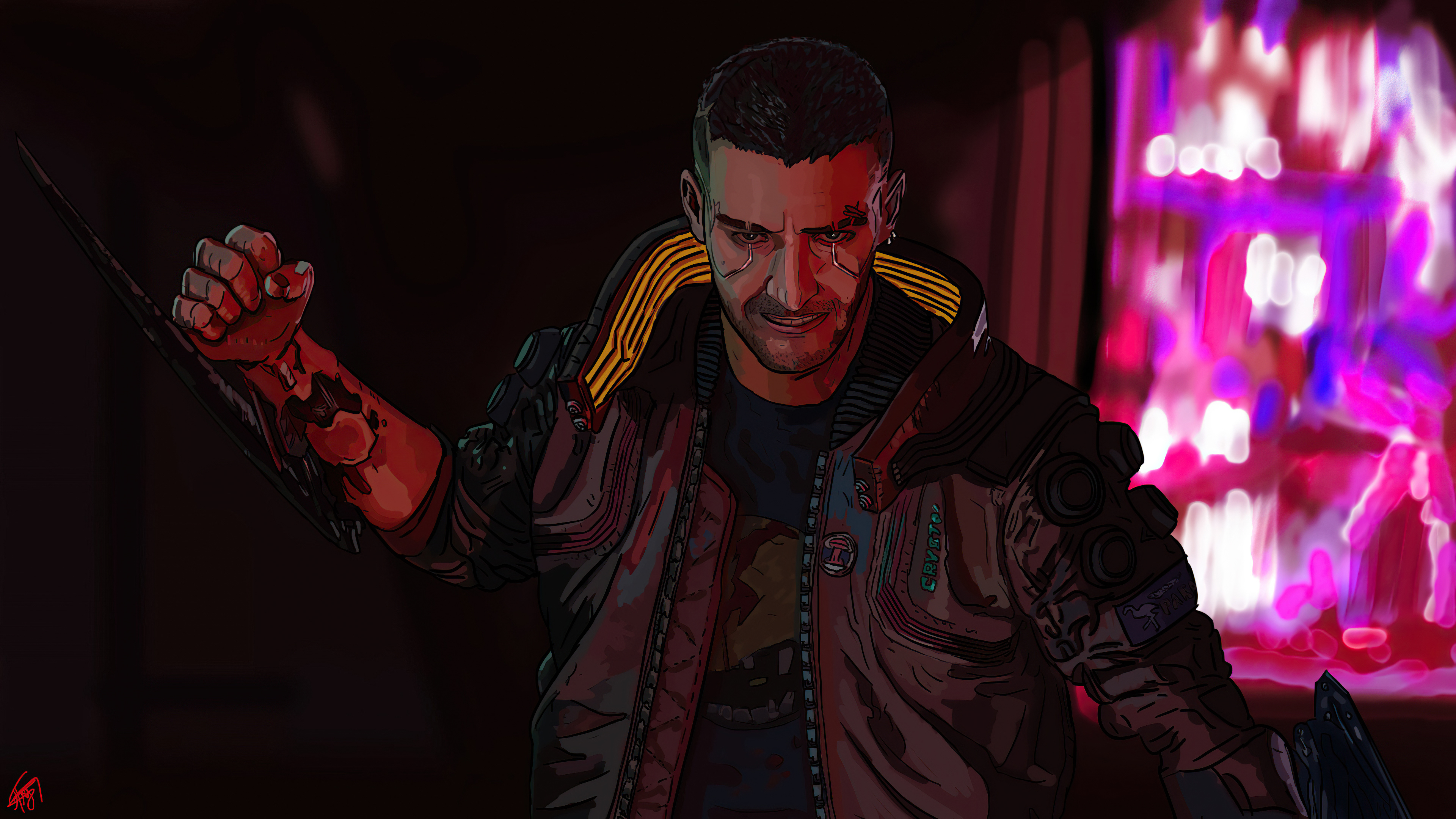 V New 4K HD Cyberpunk 2077 Wallpapers, HD Wallpapers