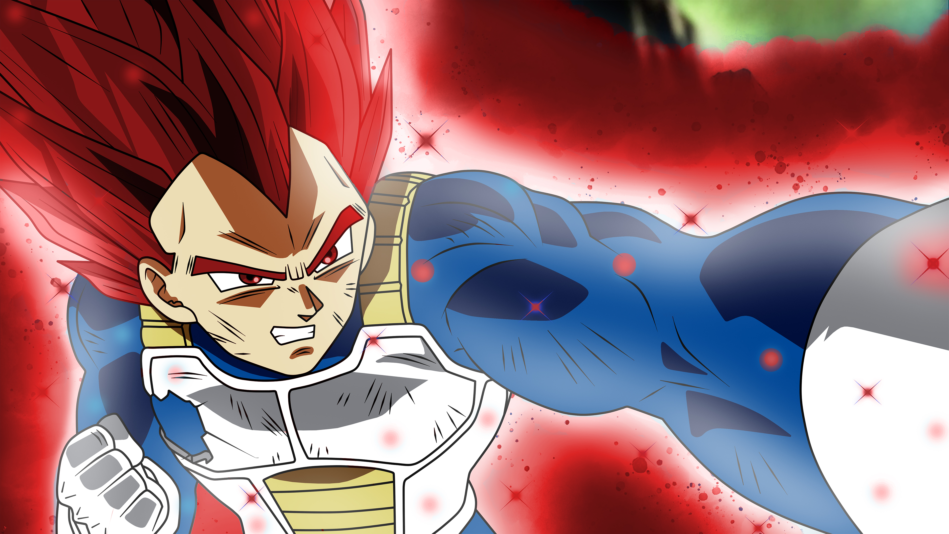 2932x2932 Goku Vegeta Dragon Ball Super 5k Ipad Pro Retina Display