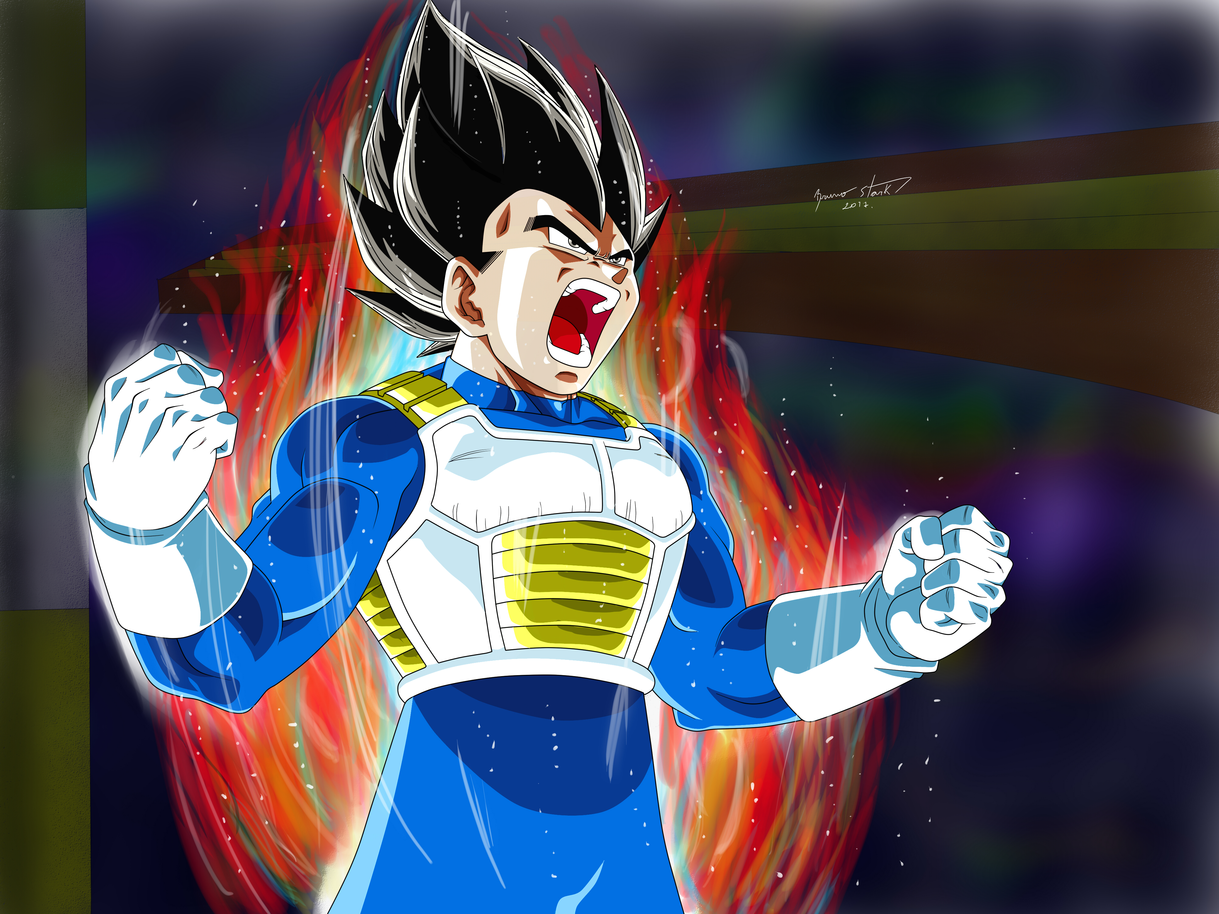 Introducir 62+ imagen dragon ball super wallpaper vegeta - Viaterra.mx