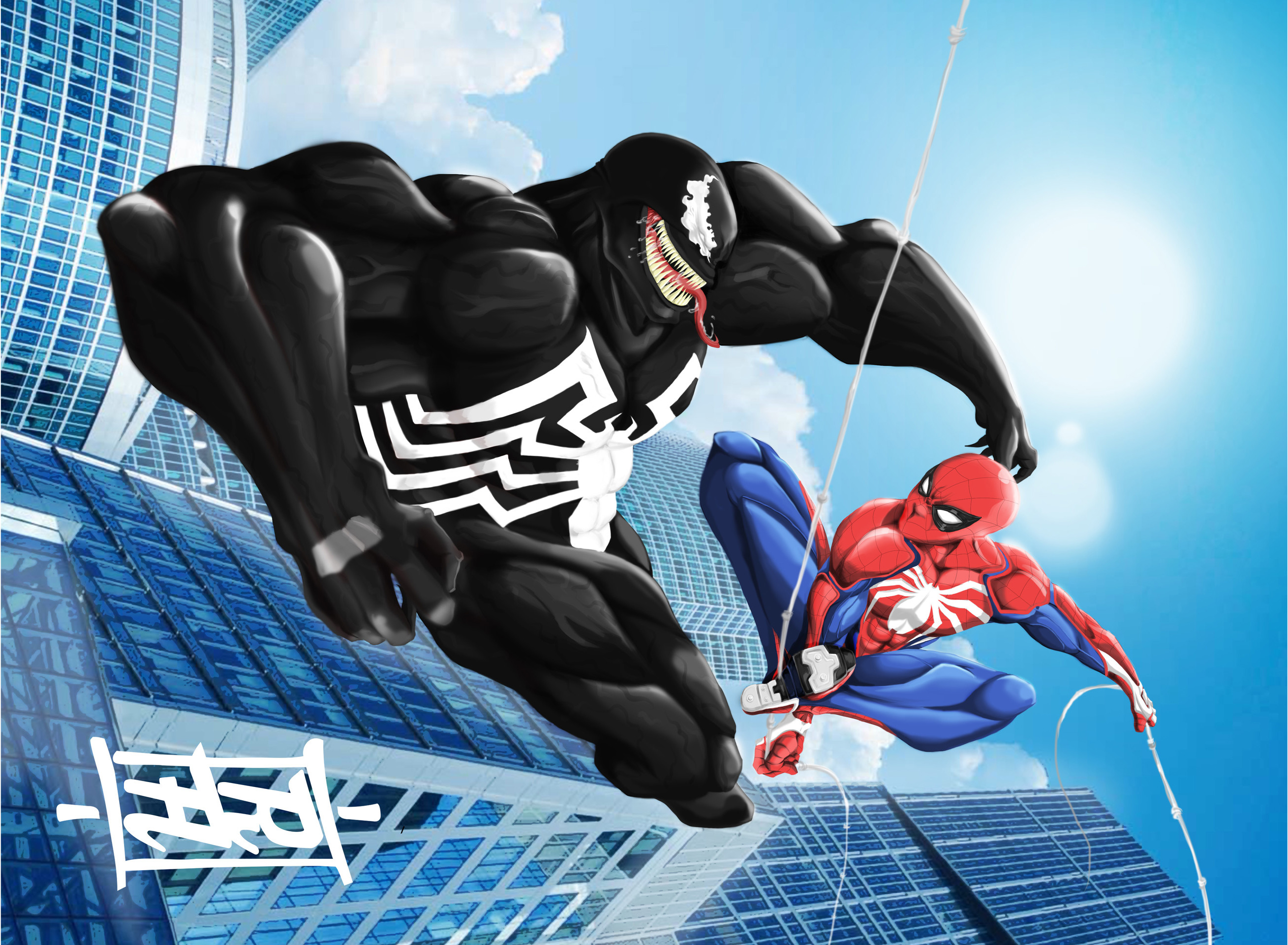 Venom Spiderman Art, HD Superheroes, 4k Wallpapers, Images, Backgrounds,  Photos and Pictures