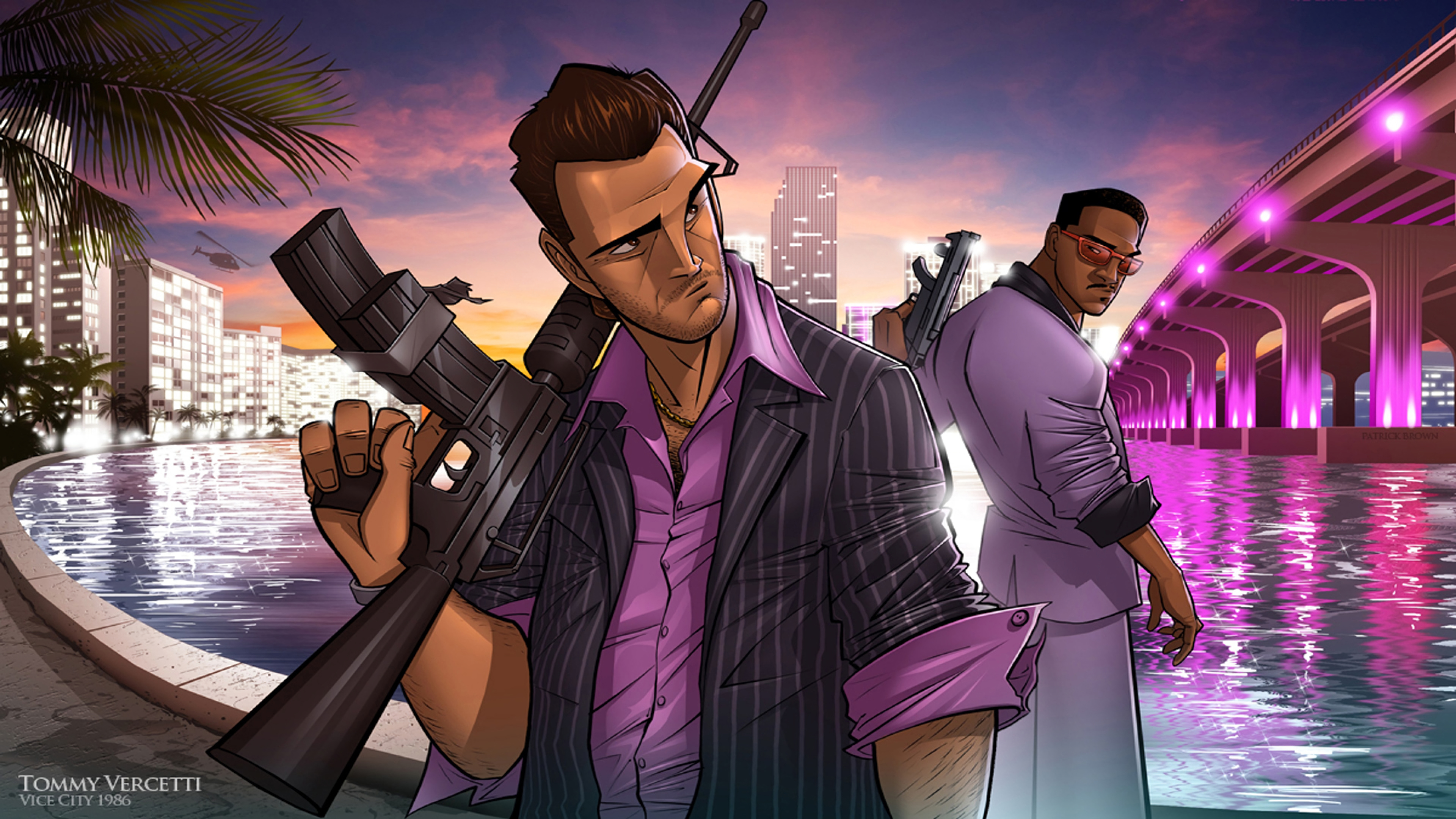 GTA VICE CITY, games, HD phone wallpaper