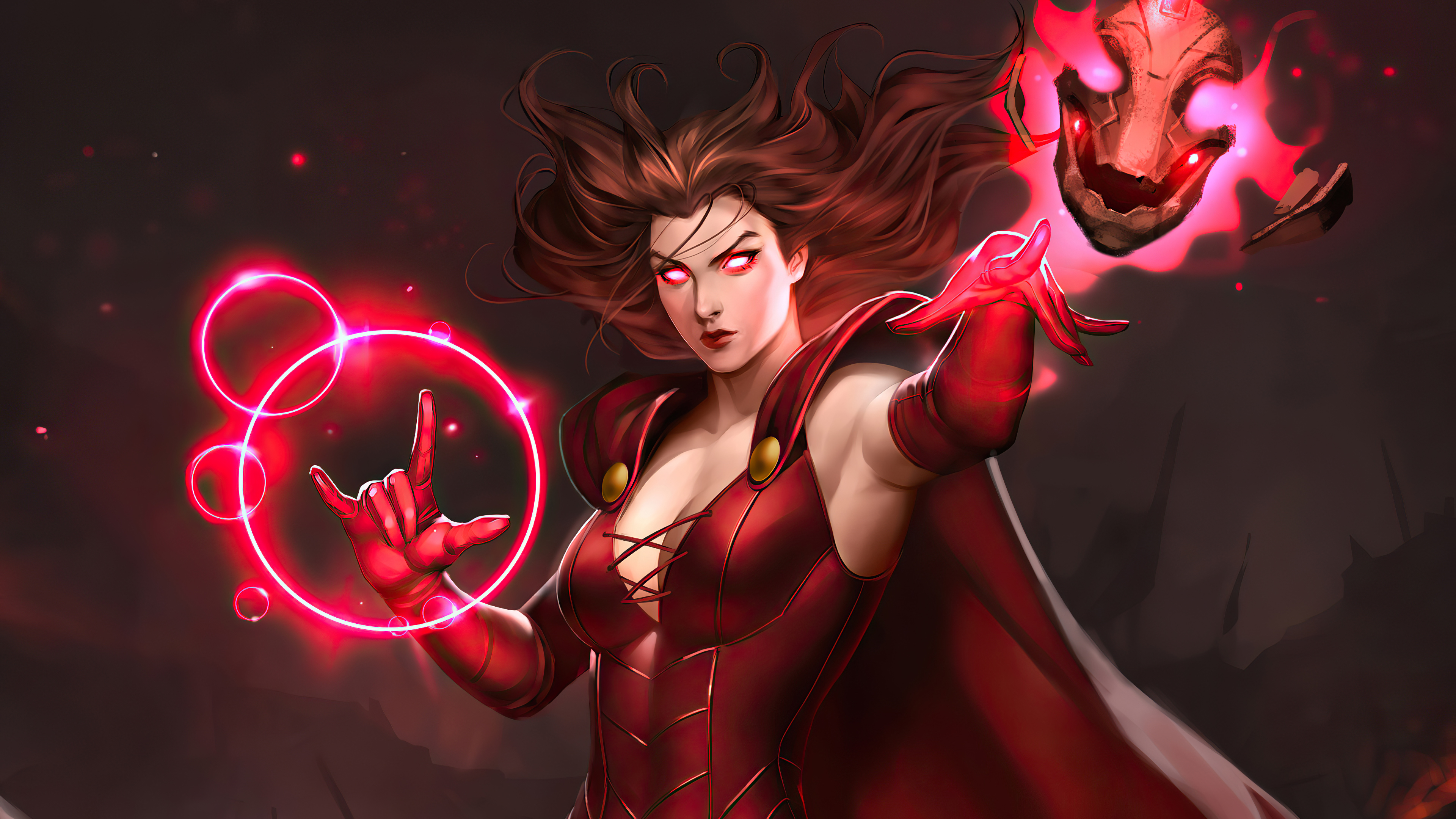 Wanda Maximoff Artwork 4k, HD Superheroes, 4k Wallpapers, Images,  Backgrounds, Photos and Pictures